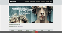 Desktop Screenshot of emanat.si